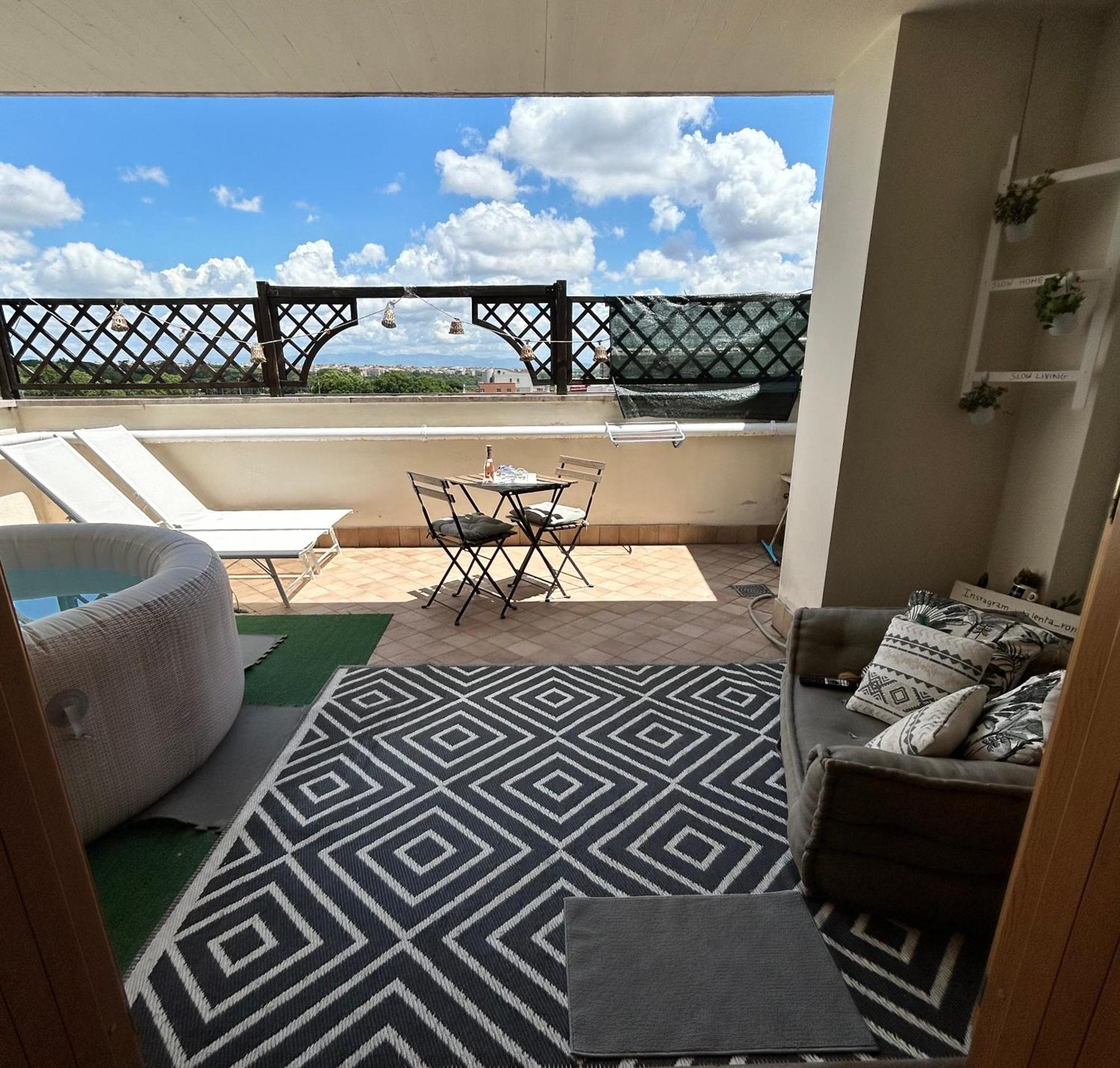 Vita Lenta Terrazza Roma Garbatella Εξωτερικό φωτογραφία
